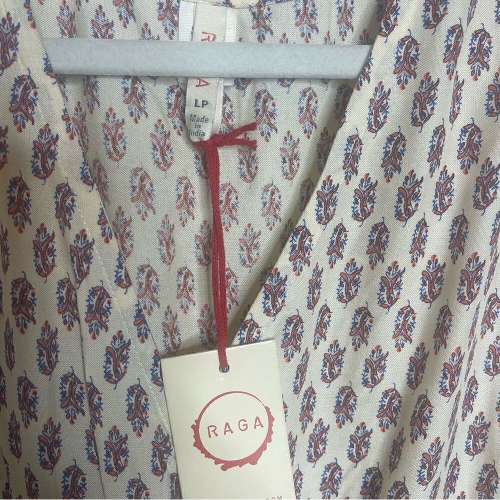 Anthropologie Raga Paisley Print romper New Large - Picture 9 of 10